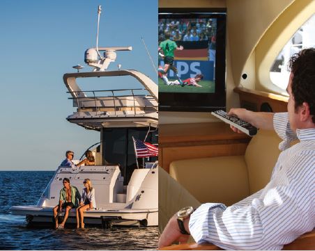 спутниковое телевидение судовое